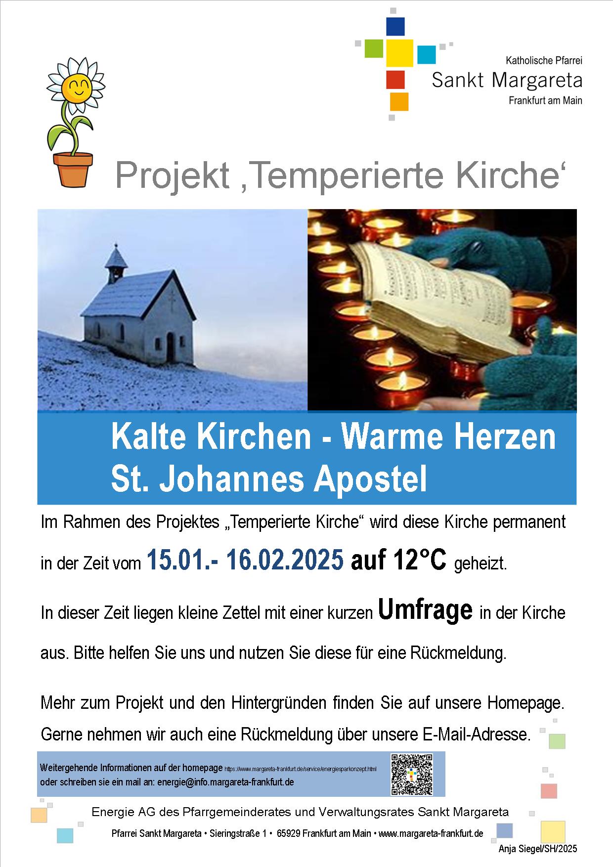 2025 Plakat Projekt Temp. Kirche St. Johannes